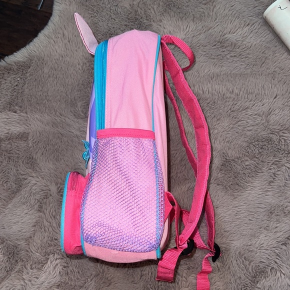 Stephen Joseph unicorn 🦄 backpack kids school bag pink purple turquoise - Picture 5 of 13